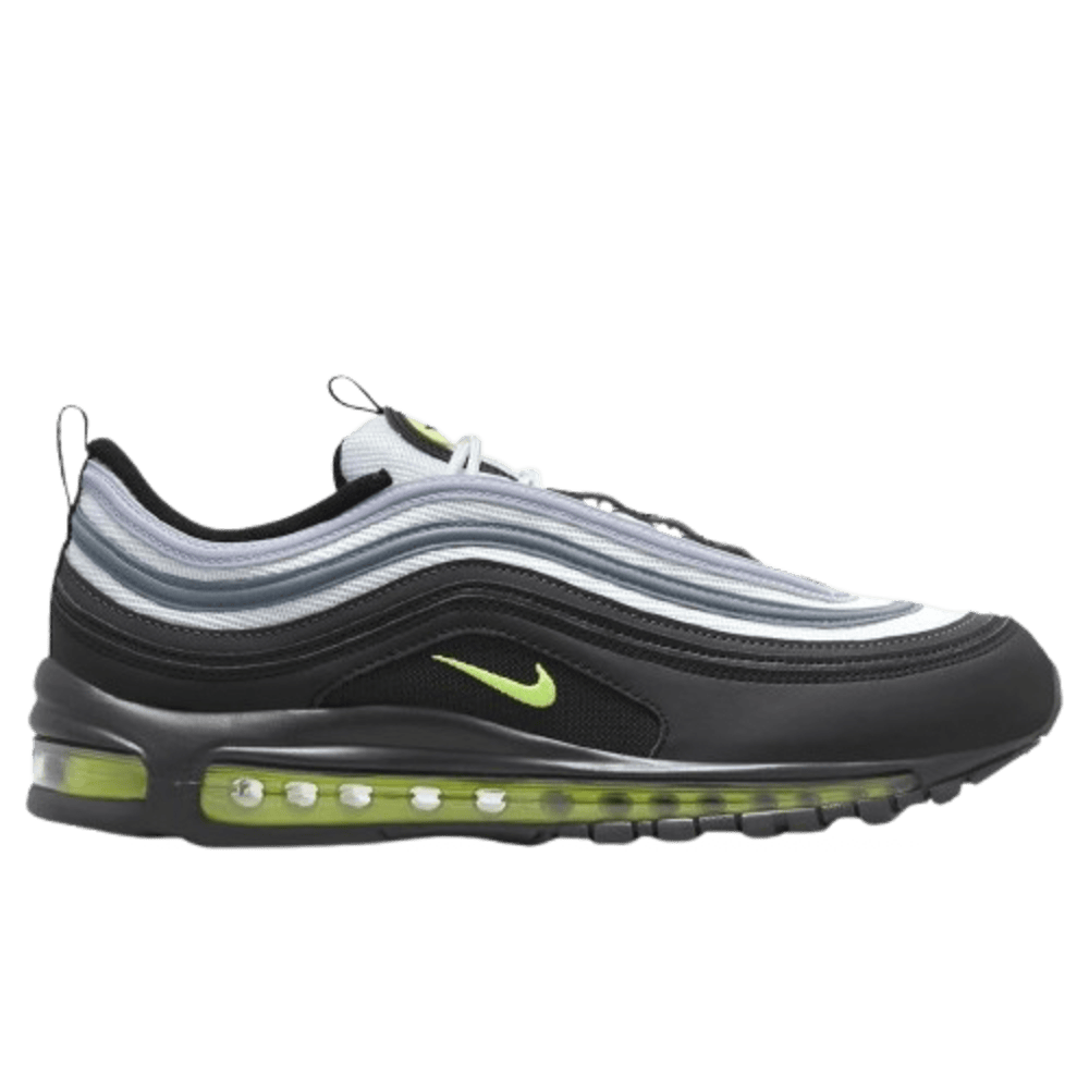 NIKE AIR MAX 97 'Pure Platinum / Black / Volt'